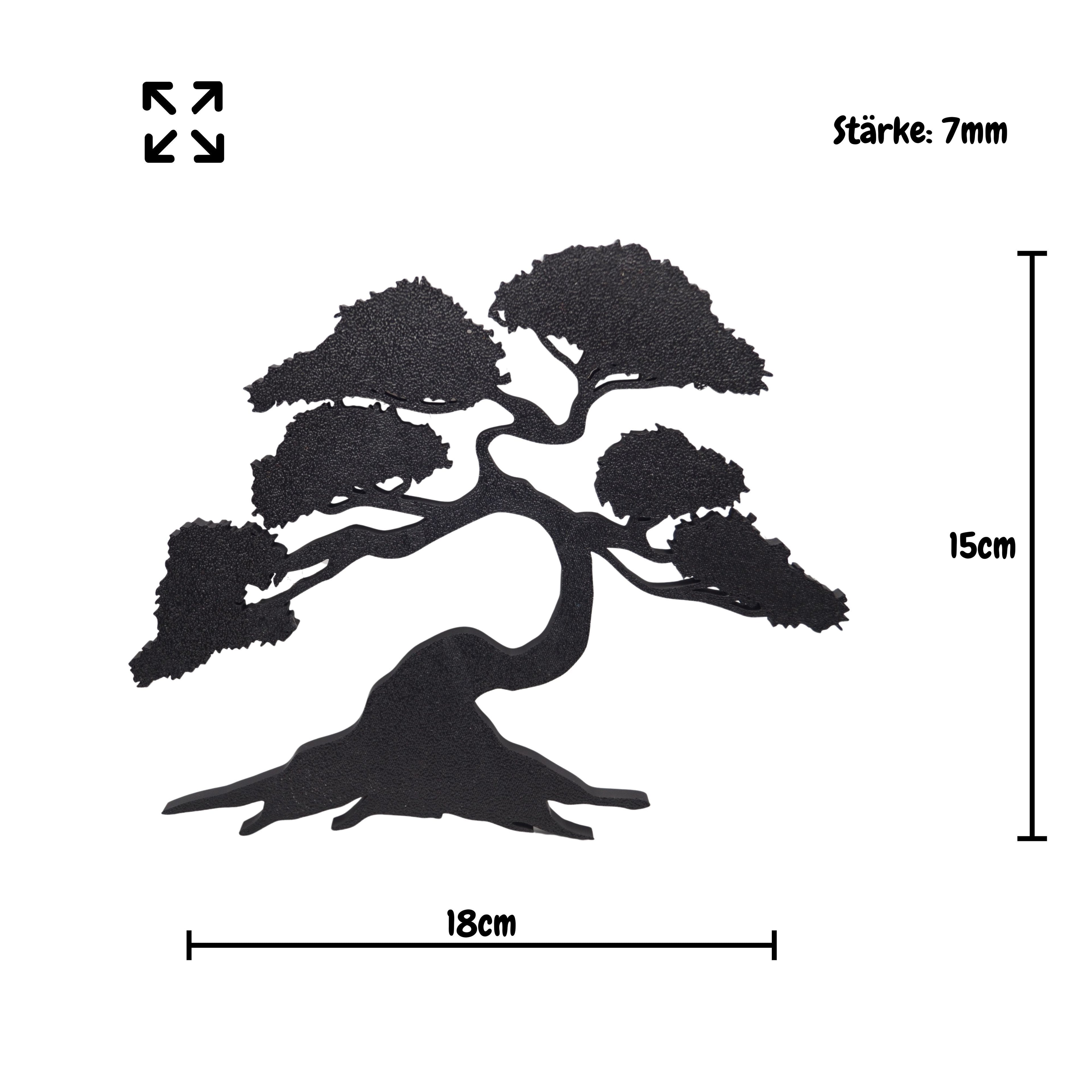 3D-gedruckte Wanddeko – Silhouette 9 Motive | Schichtwerke3D