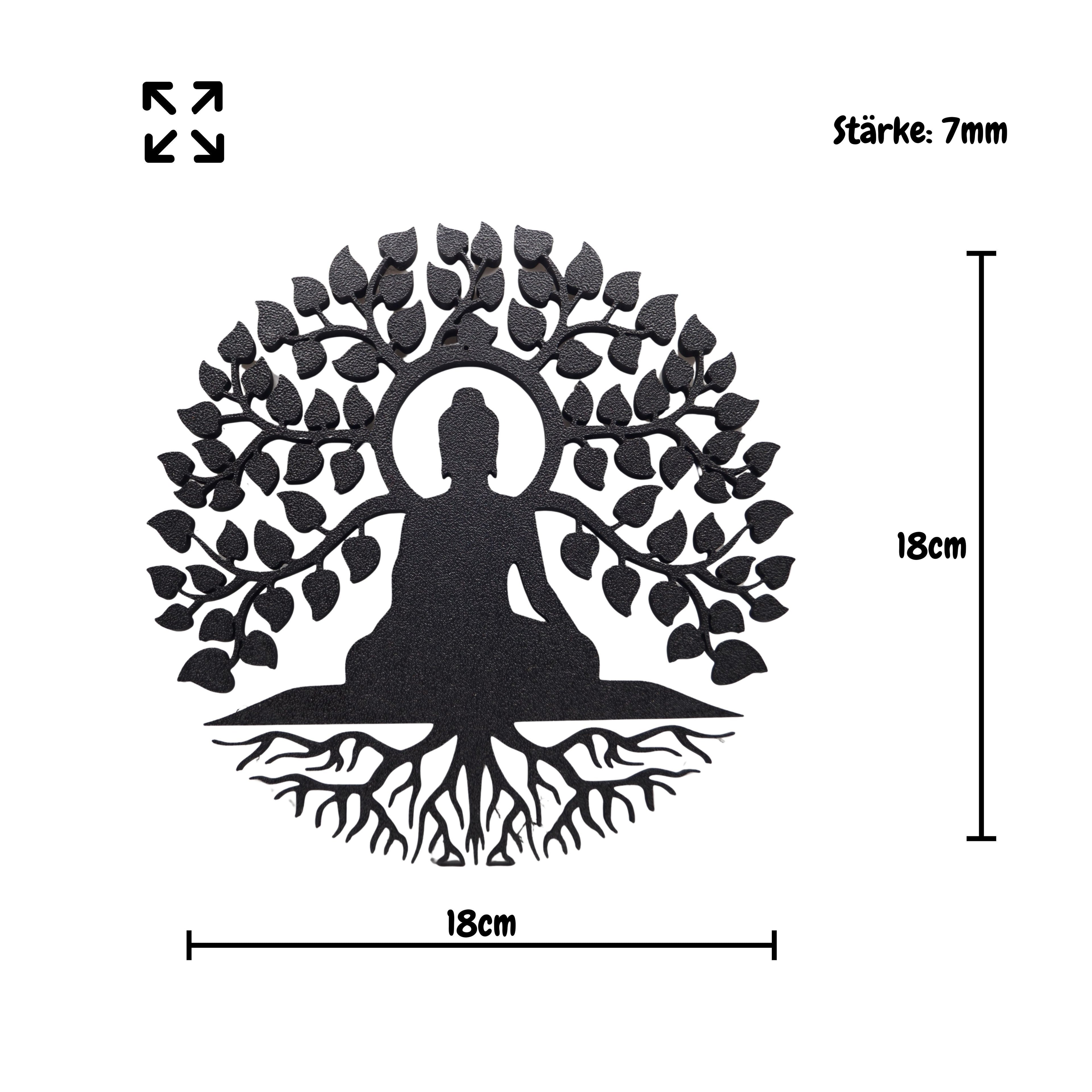 3D-gedruckte Wanddeko – Silhouette 9 Motive | Schichtwerke3D